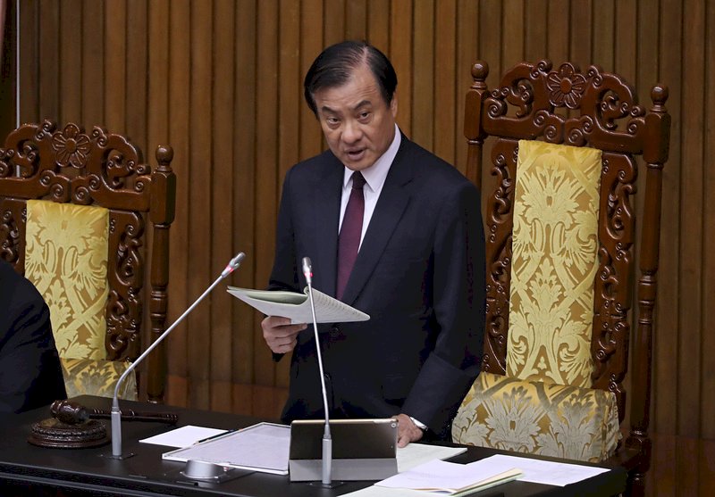 Chen Ming-tong: Yuan Eksekutif Hanya Memiliki Hak Pemberitahuan