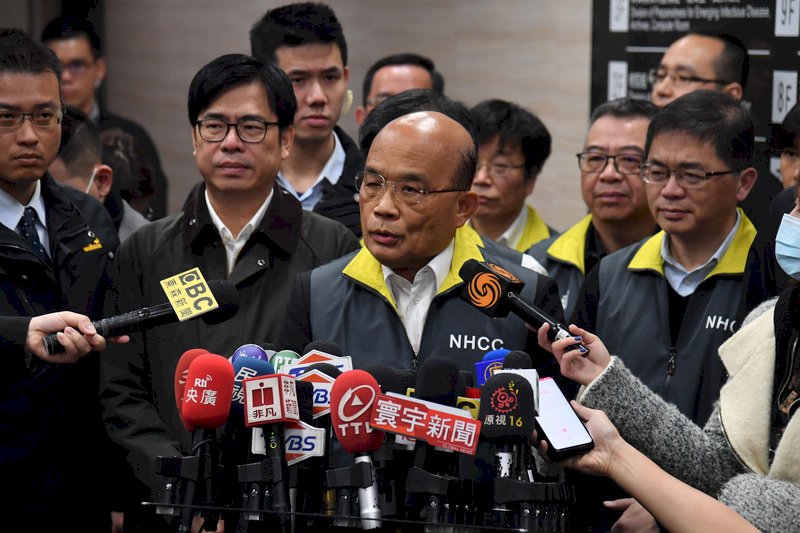 PM Su Tseng-chang: Belum Saatnya Menaikkan Level Kewaspadaan Epidemi Dalam Negeri