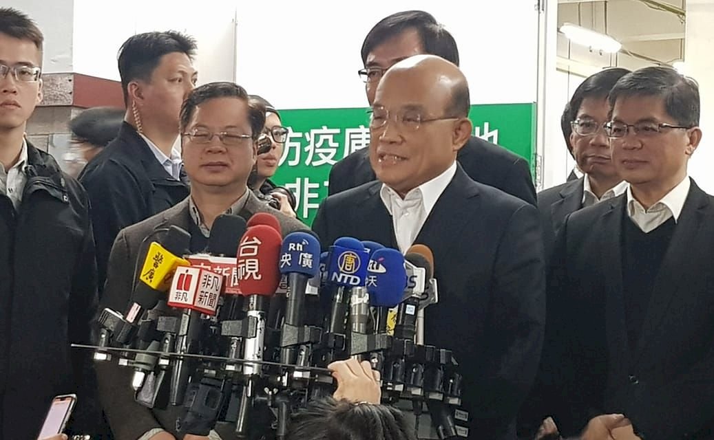 Su Tseng-chang: Mekanisme Pembagian Masker Mulut Taiwan Adalah yang Terbaik di Dunia