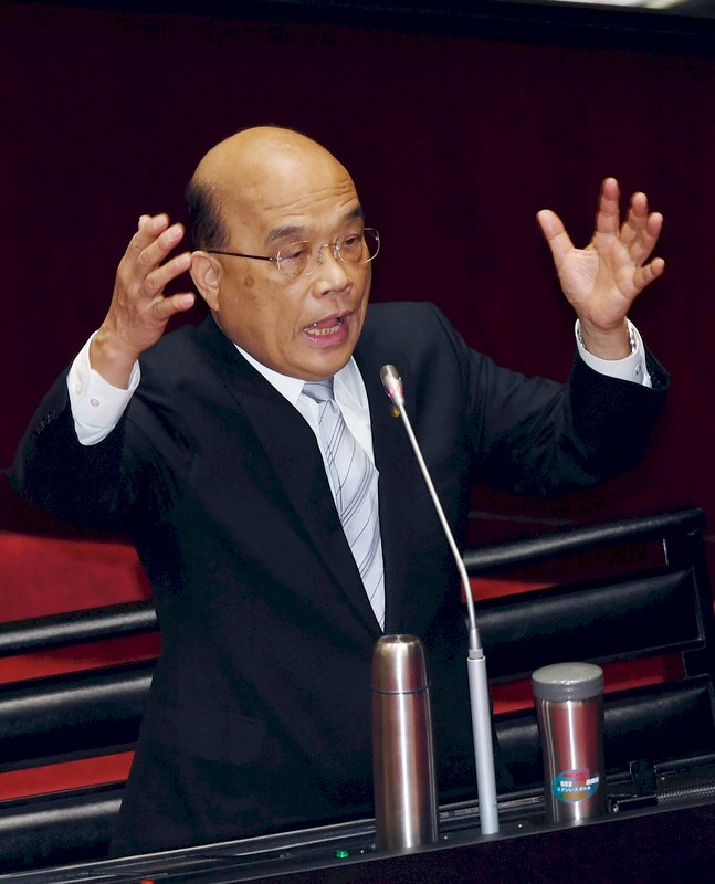 PM Su Tseng-chang: Menimbun dan Menjual Barang di Luar Harga Normal akan Dikenakan Sanksi Hukuman
