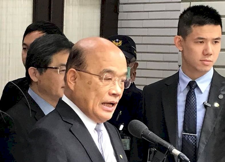 Perdana Menteri Su: Imbau Warga Taiwan yang Pulang Perketat Diri Sendiri