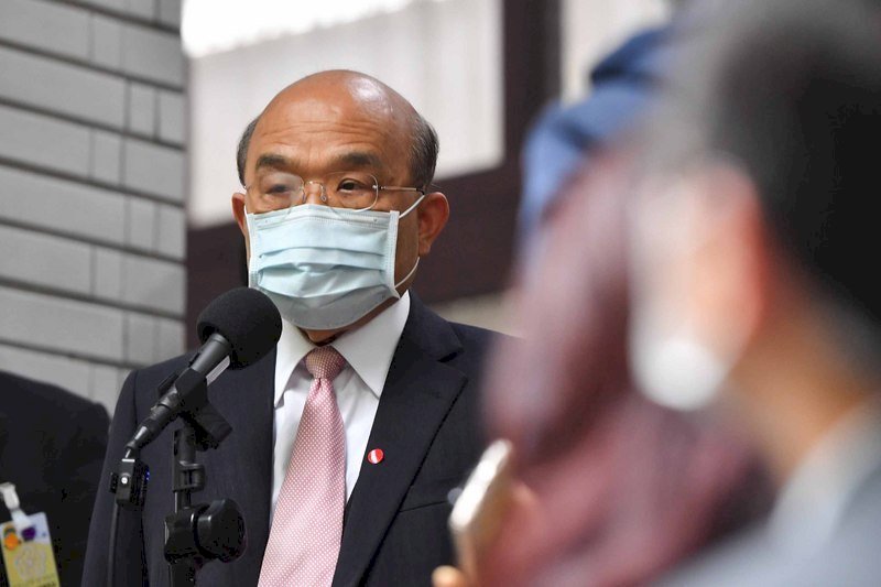Partai Oposisi Mempertanyakan Donasi Masker Mulut Taiwan ke Komunitas Global, PM Su Tseng-chang: Pemerintah Tidak akan Menyalahgunakan Kepercayaan Warga