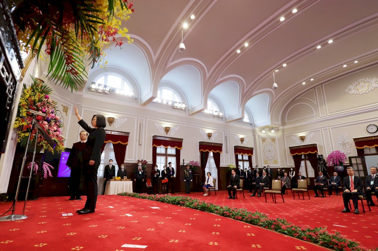 Presiden Tsai Ing-wen Resmi Menjabat Sebagai Presiden ROC untuk Kedua Kalinya