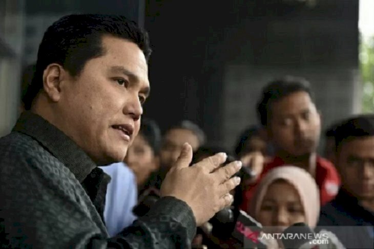 Erick Thohir: Kemungkinan baru kuartal I 2022 ekonomi pulih 100 persen