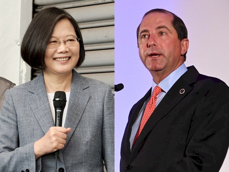 Menteri Kesehatan Amerika Serikat: Taiwan Sukses dalam Menekan Angka Penularan COVID-19