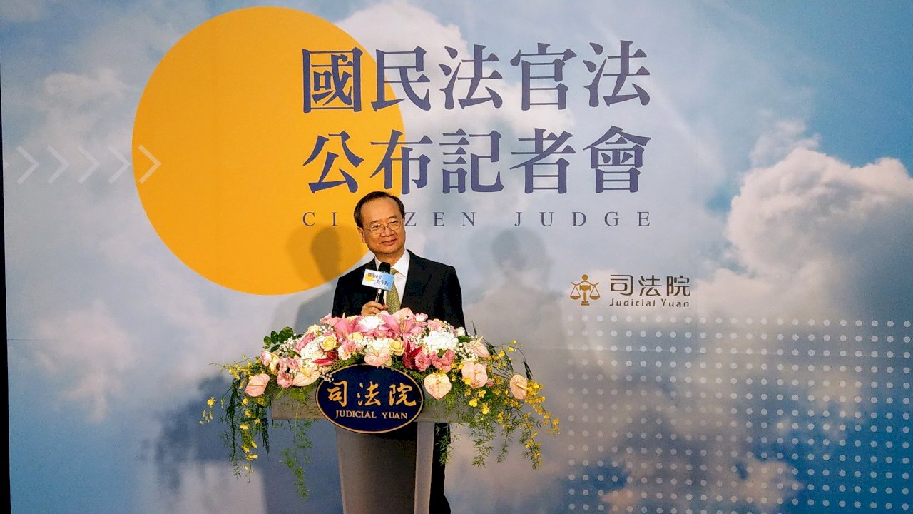 Presiden Tsai Ing-wen mengumumkan pemberlakuan Undang-Undang Hakim Sipil