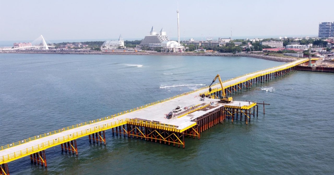 Jembatan Kabel Asimetris Menara Tunggal Terpanjang Dunia “Tersambung”
