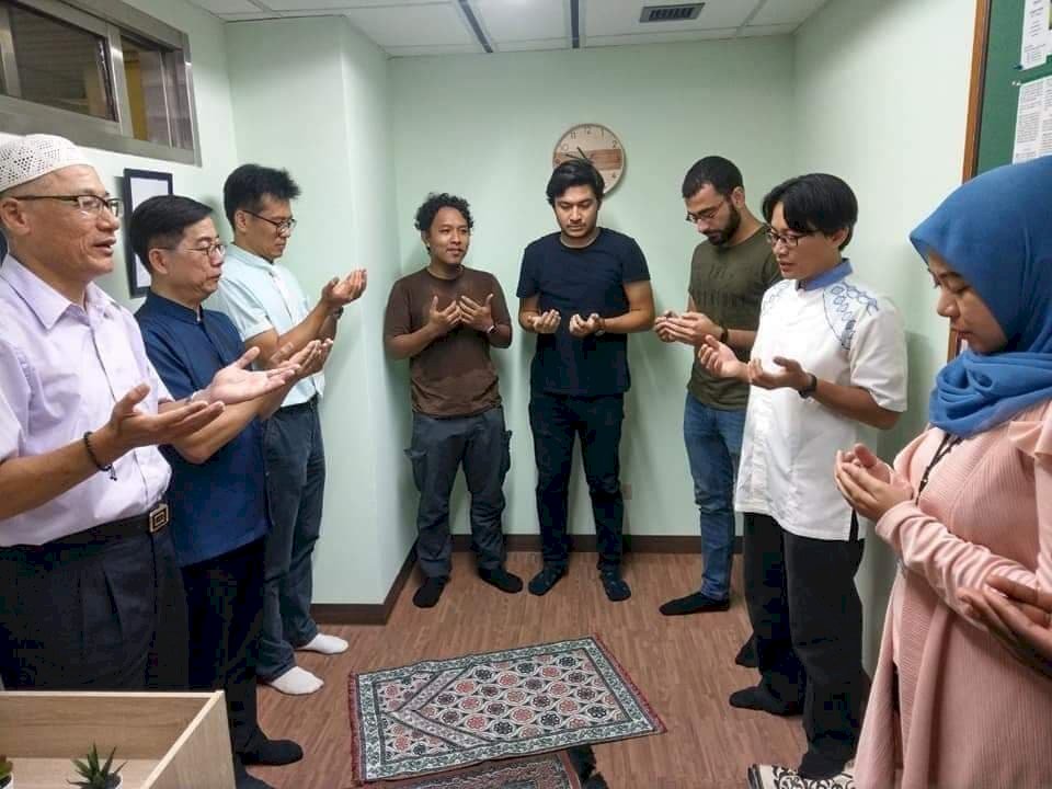Peresmian Mushola di National Cheng Chi University