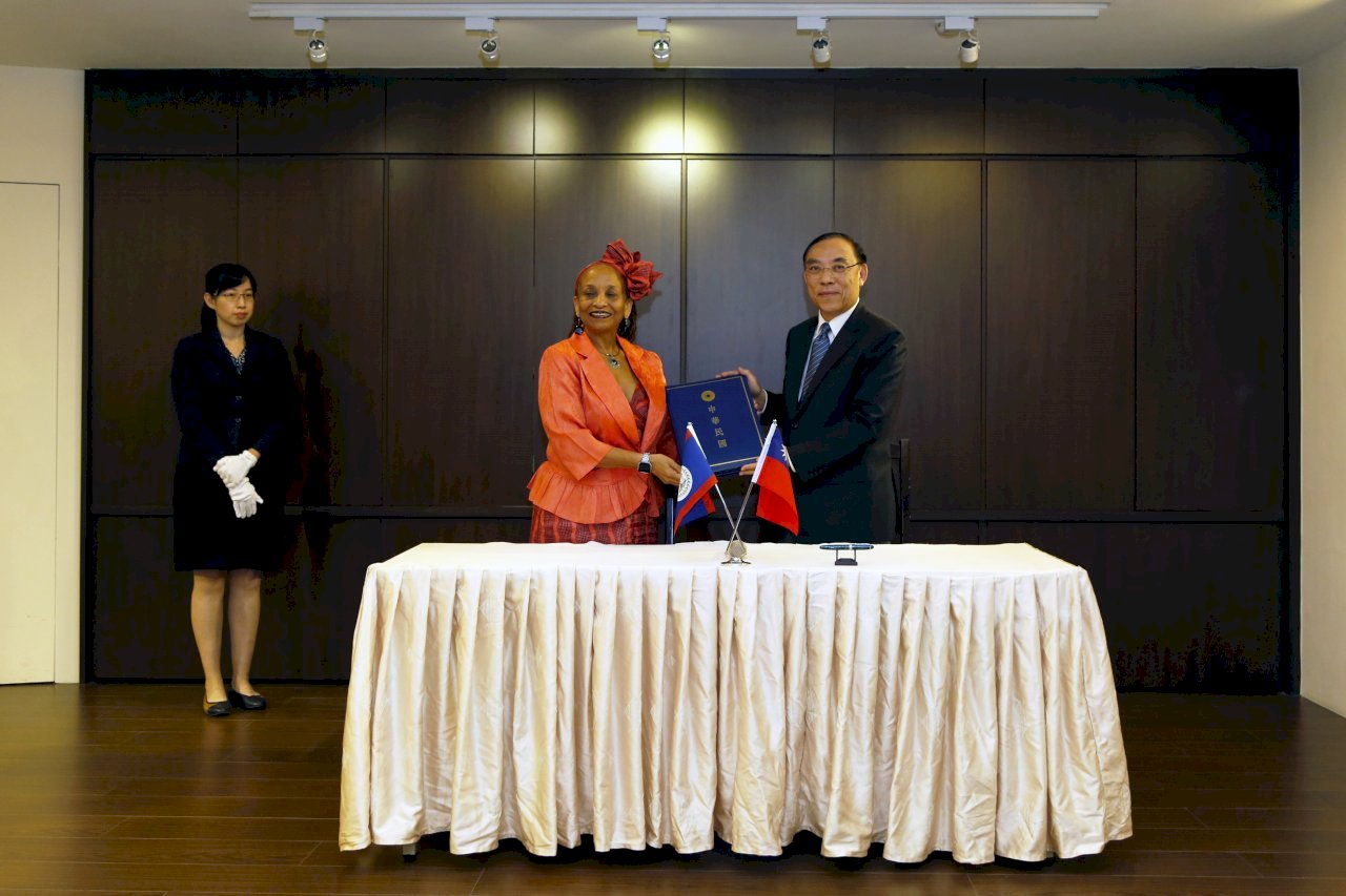 Taiwan dan Belize Tandatangani Perjanjian Bantuan Hukum Timbal Balik