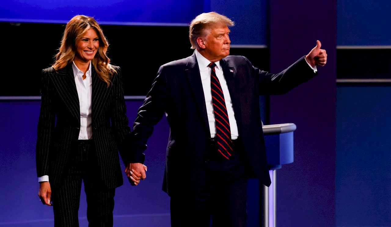 Presiden Amerika Donald Trump dan Istri Melania Trump Positif COVID-19