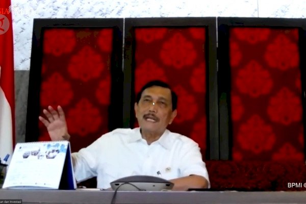 Luhut Ajak Negara Pulau dan Kepulauan Bersatu Hadapi Pandemi COVID-19