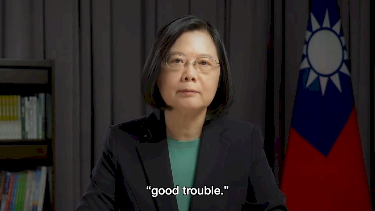Pidato Presiden Tsai dalam NDI  Nilai-Nilai Bersama Membuat Hubungan AS-Taiwan Akrab