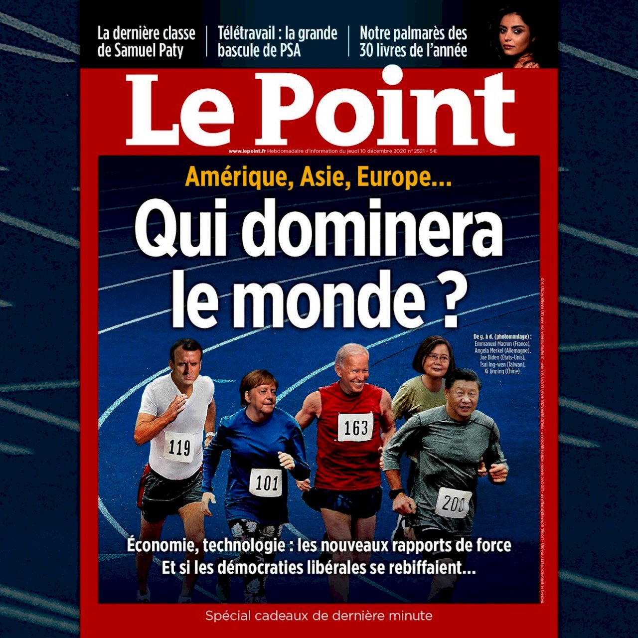 Presiden Tsai Ing-wen Muncul di Sampul Majalah Perancis Le Point