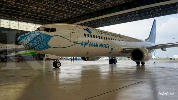 2021, Garuda Indonesia Targetkan Bisa Raih Separuh Pendapatan 2019