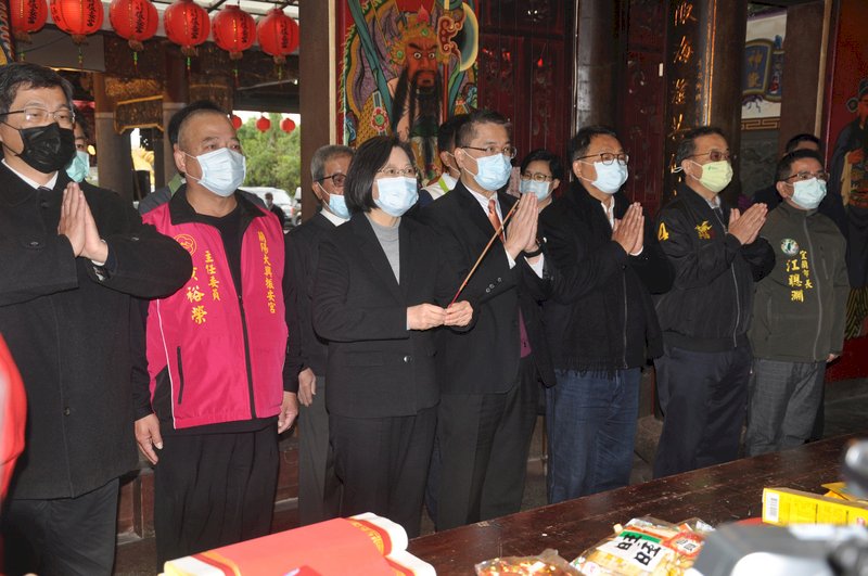 Presiden Tsai: Taiwan Catat Prestasi Terbaik di antara Empat Naga Kecil Asia Berkat Kesuksesan Pencegahan Pandemi