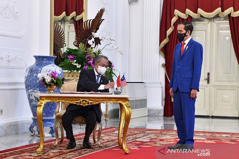 Presiden Jokowi dan PM Malaysia Bahas Perlindungan Pekerja Migran