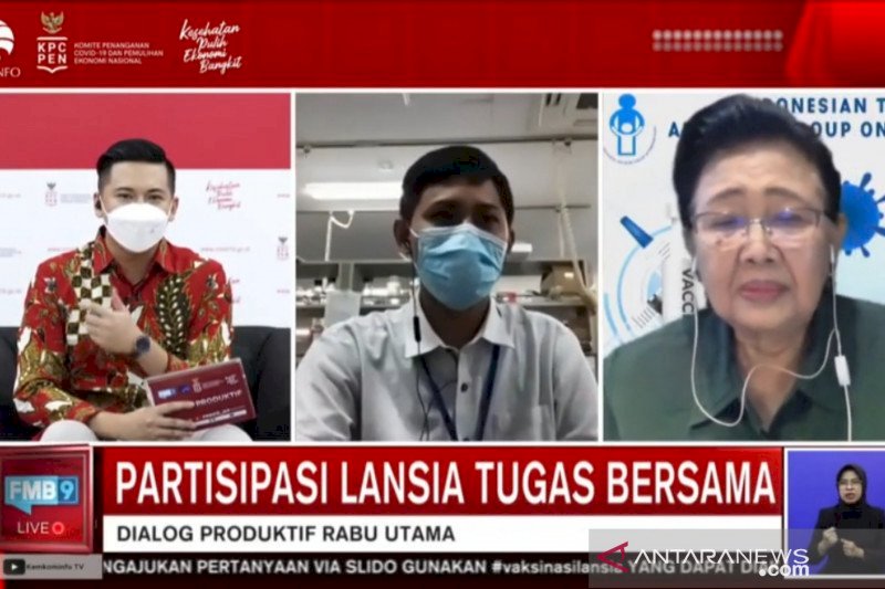 Kemenkes: Keluarga Penentu Penting Keputusan Lansia Ikut Vaksinasi