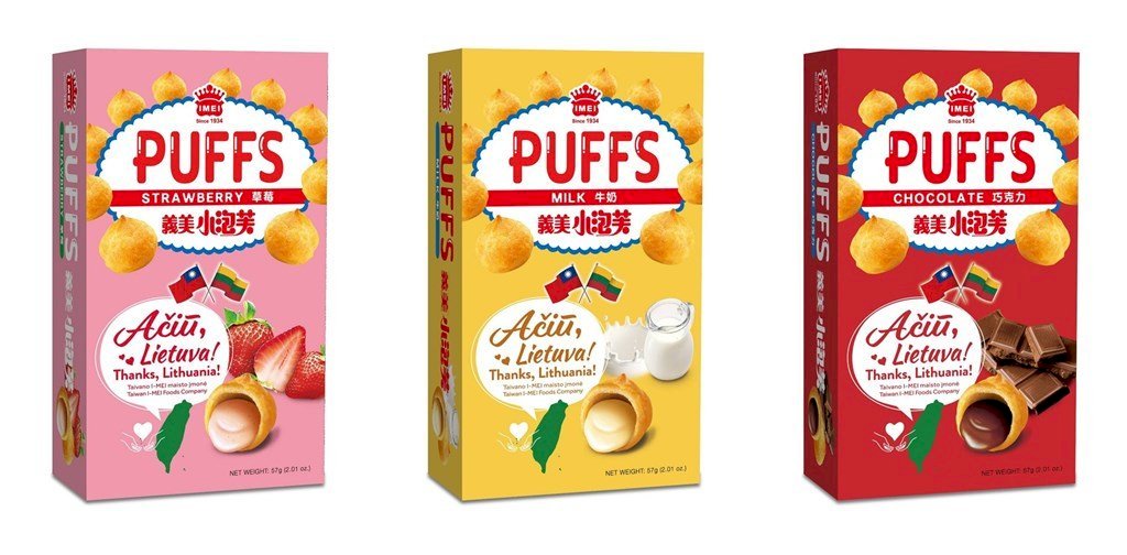 IMEI Foods Mengirimkan 2 Peti Kemas Makanan Ringan Small Cream Puffs untuk Lituania