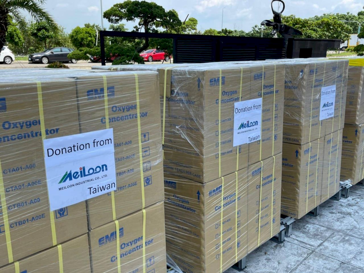Kirim Oksigen ke Indonesia! Sektor Publik dan Swasta Taiwan Menyumbangkan Concentrator Oksigen