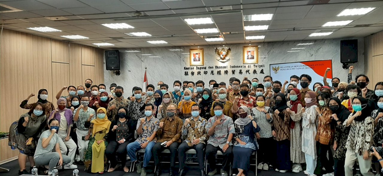 Pelantikan Pengurus PPI Taiwan 2021 - 2022