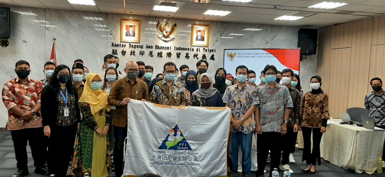 Pelantikan Pengurus PPI Taiwan 2021 - 2022