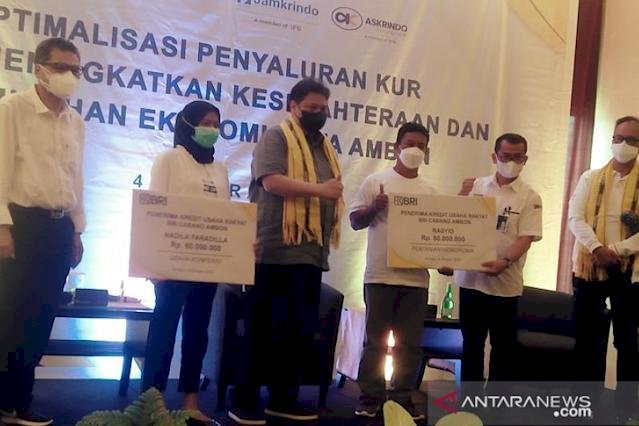 Menko Perekonomian Ingatkan Bunga Pinjaman KUR hanya Tiga Persen