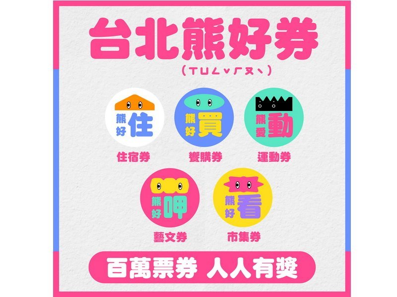Kupon Stimulus Belanja dari Pemkot Taipei