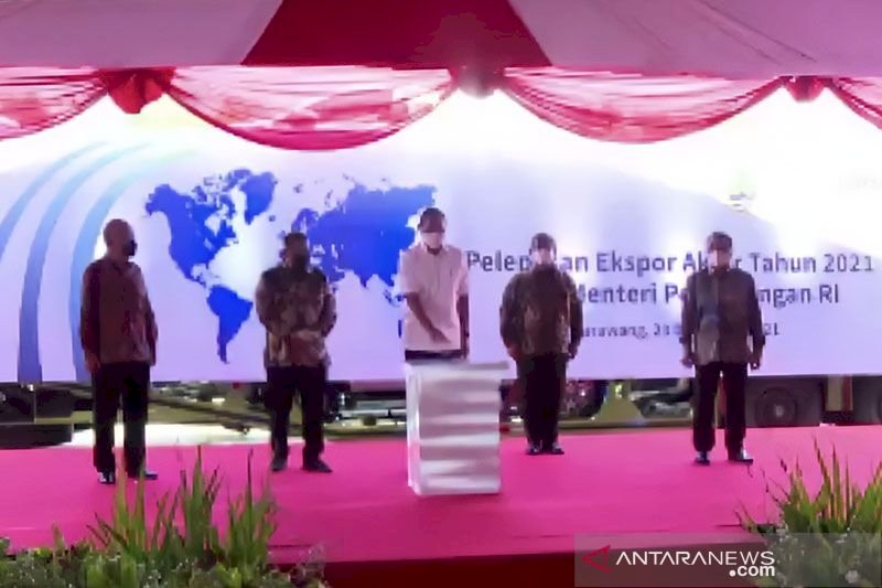 Mendag Lepas Ekspor Akhir Tahun Rp35,03 Triliun dari 26 Provinsi
