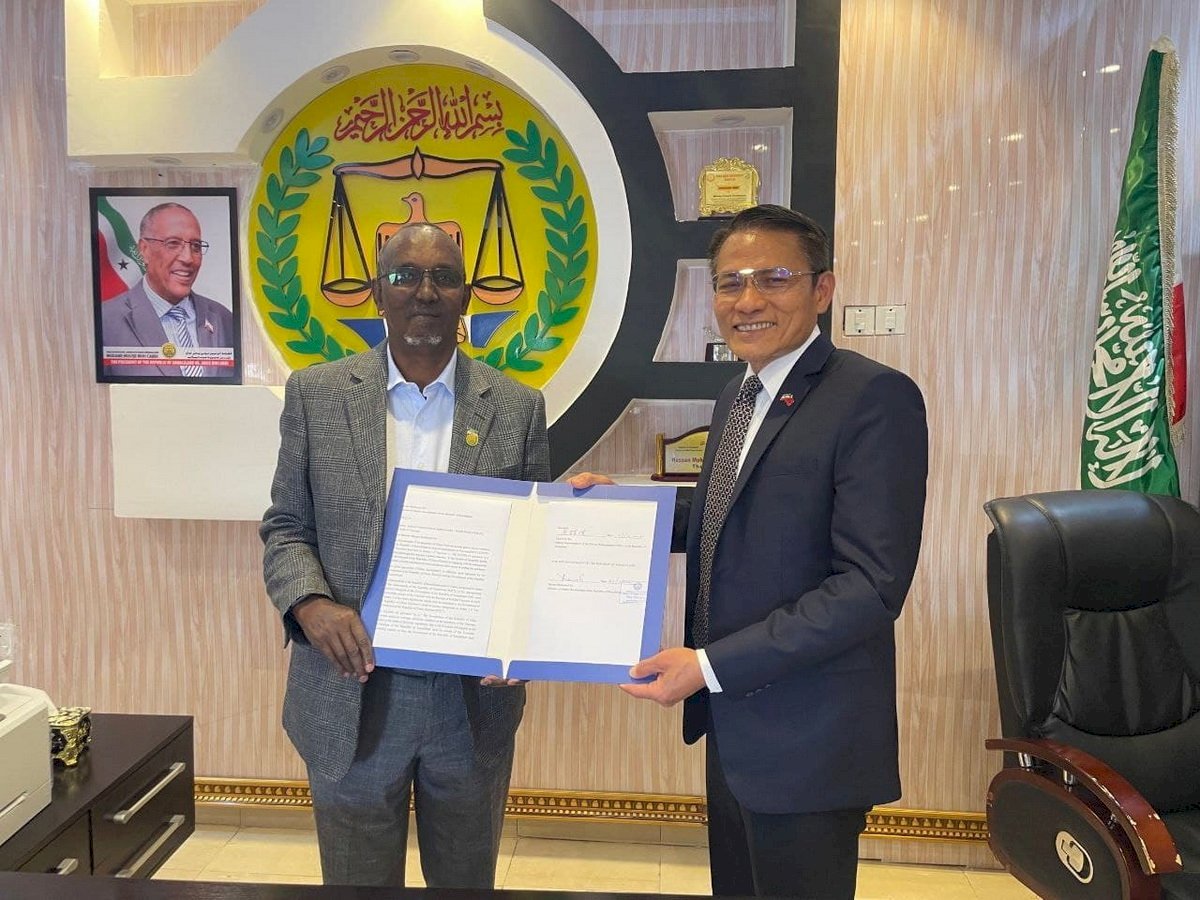 Bantu Somaliland Melawan Epidemi, MOFA: Mendonasikan 150.000 dosis Medigen