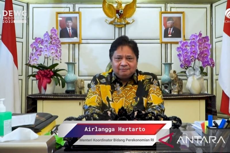 Airlangga : Digital Economy Working Group Dorong Ekosistem Digital