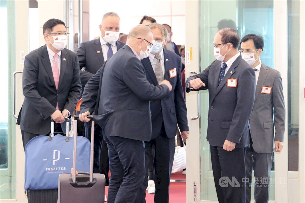 Delegasi Slovakia Berkunjung di Taiwan untuk Mempromosikan Hubungan Parlementer, Interaksi dan Kerja Sama Bilateral