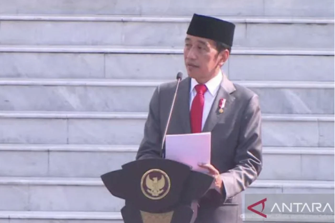 Jokowi Minta Perwira TNI dan Polri Jadikan Indonesia Negara Maju