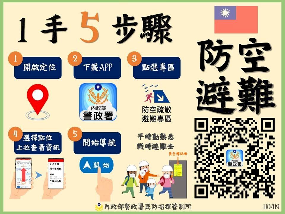 Simulasi Pertahanan Wan An No.45 Digelar pada 25 Juli, Kota Taipei Pertama Kalinya Meminta Orang-Orang Harus Turun dari Kendaraan dan Berlindung
