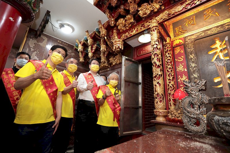 Ritual Pembukaan Pintu Neraka Digelar di Kuil Lao Da Gong Keelung