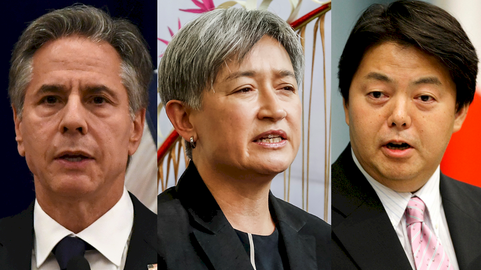 Amerika Australia dan Jepang Serukan Kembali Pengamanan Perdamaian di Selat Taiwan