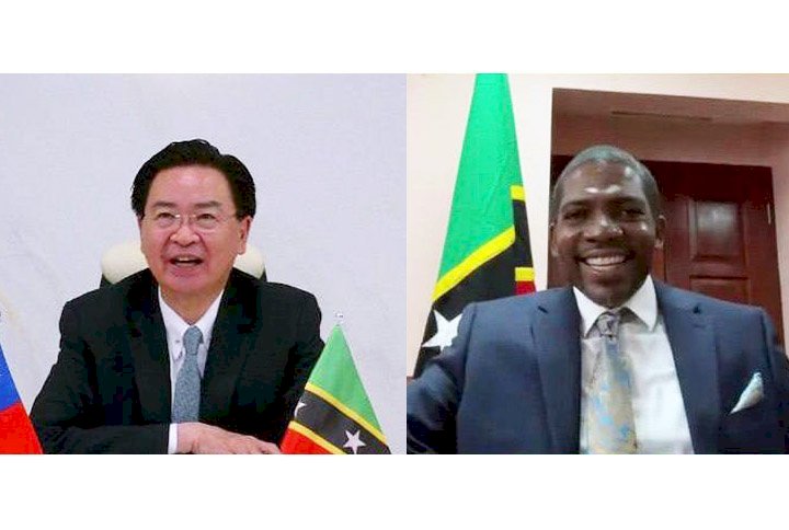 Menlu Joseph Wu Mengucapkan Selamat Kepada Menlu Baru Saint Kitts dan Nevis, Berharap Dapat Perdalam Hubungan