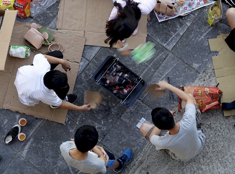 Barbekyu di zaman pandemi di Taiwan