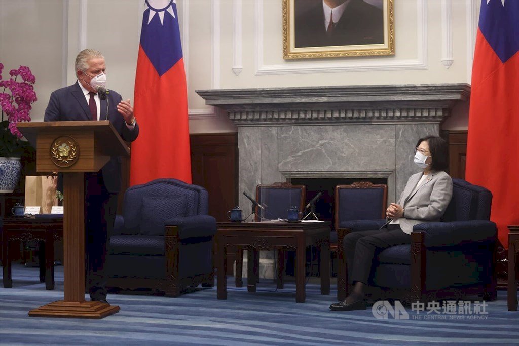 Presiden Tsai Sambut Kunjungan Delegasi Parlemen Jerman, Berharap Bersama Melindungi Garis Pertahanan Demokrasi dan Kebebasan