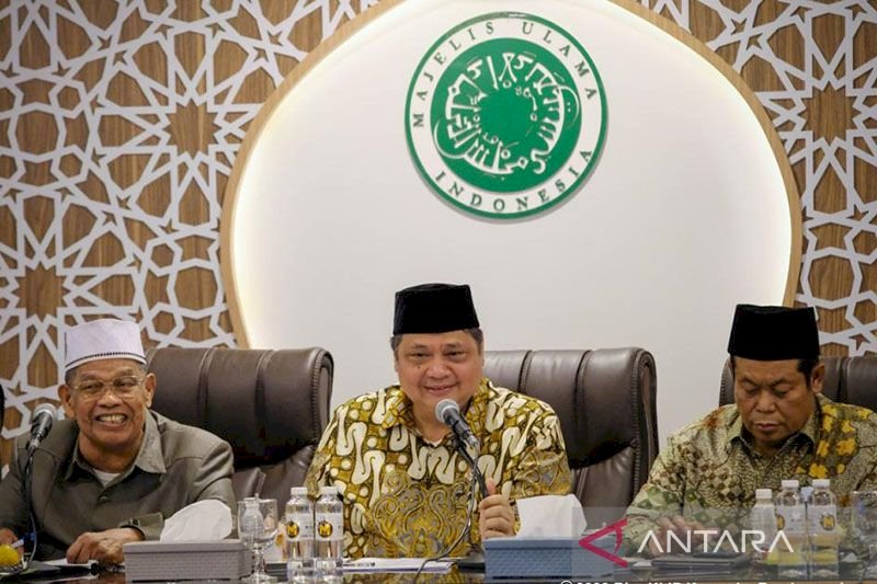 Airlangga Sebut Inflasi Indonesia Masuk Lima Terendah di Dunia
