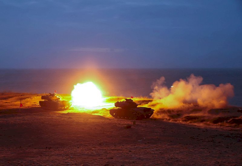 Melawan Ancaman Militer RRT, Latihan Militer Komando Pertahanan Penghu Unjuk Kekuatan