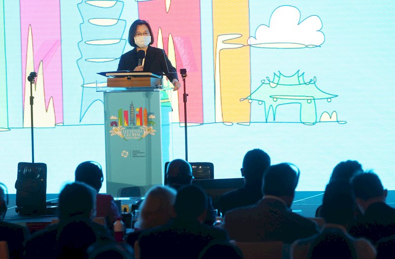Konferensi “World Movement for Democracy”, Presiden Tsai: Taiwan Tidak akan Goyah Meski Diancam Tiongkok
