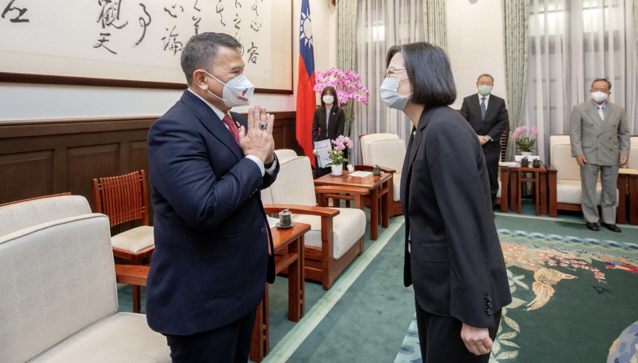 Bertemu dengan Rombongan DPR RI, Presiden Tsai Harap Mempererat Kemitraan Bilateral