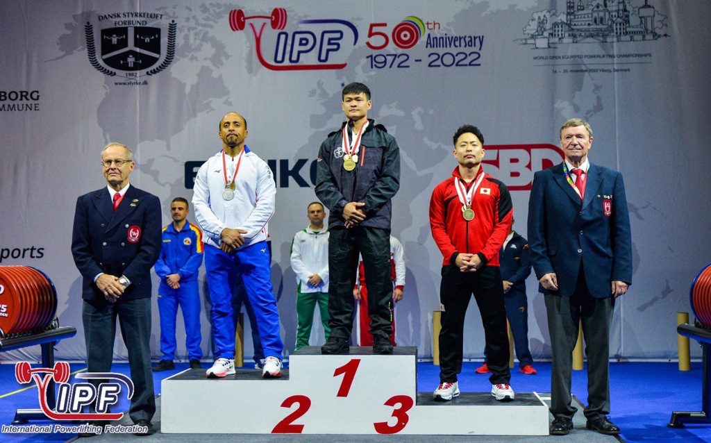 Tim Atlet Taiwan Raih 4 Medali di World Powerlifting Championships 2022