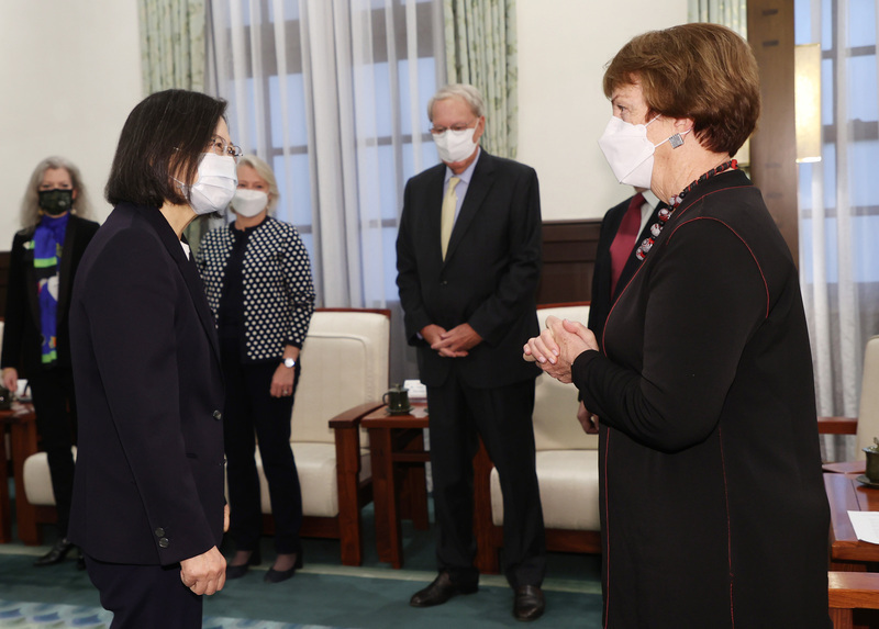 Presiden Tsai Sampaikan Apresiasi pada Administrasi Joe Biden atas Enam Kali Penjualan Senjata pada Taiwan