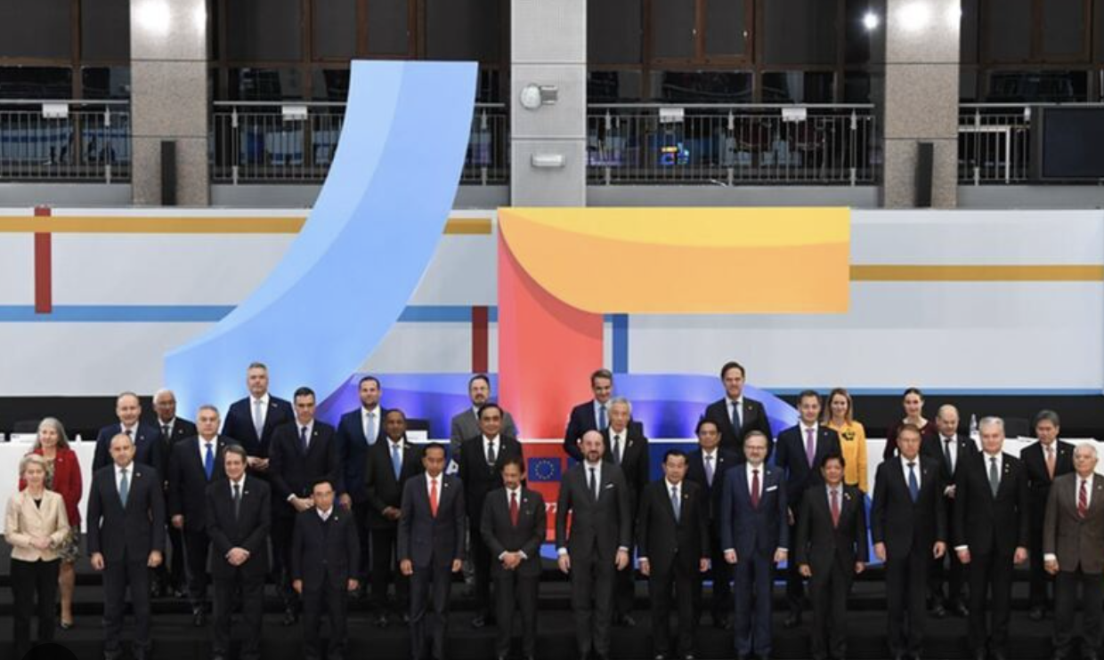Pimpinan 31 Negara Berkumpul, Pertemuan EU-ASEAN Bahas HAM dan Perdamaian