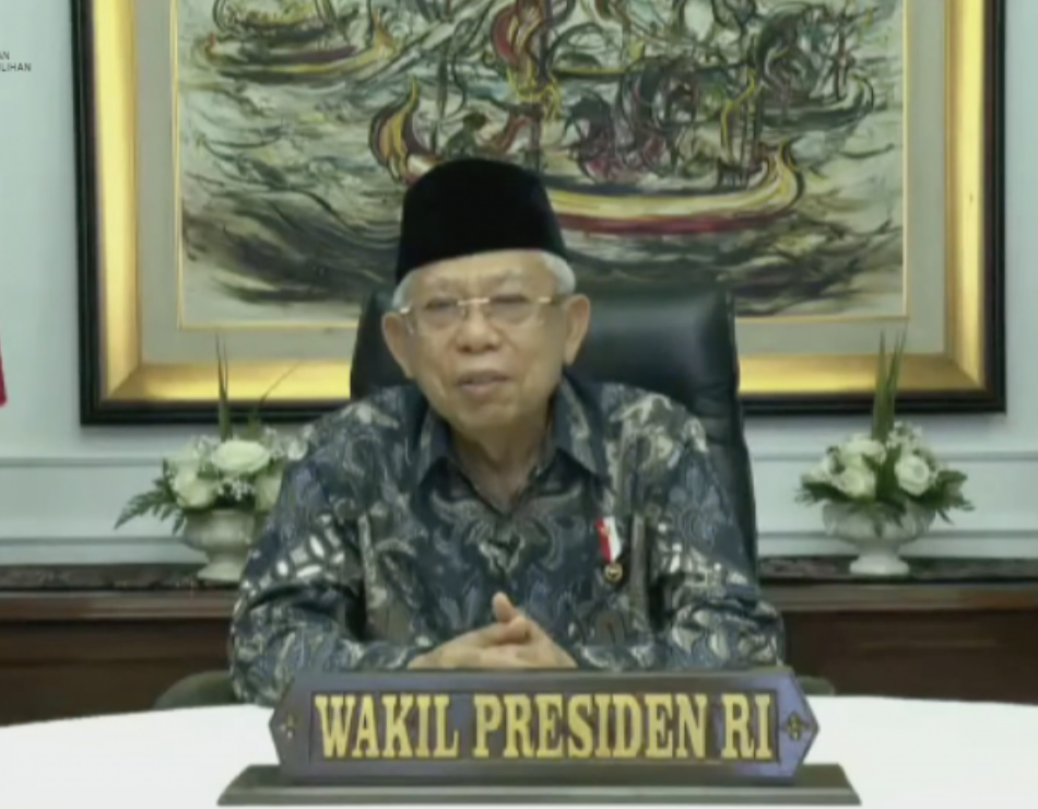 Wapres Ma'ruf Amin Dukung Penetapan Regulasi Hak Cipta Jurnalistik