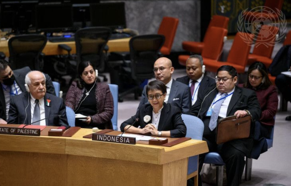 Indonesia Ajak Dunia Serius Upayakan Damai untuk Palestina