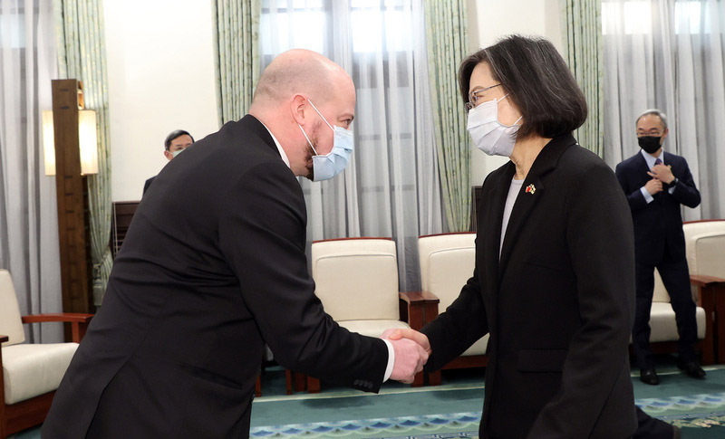 Presiden Tsai Bertemu dengan Tim Persahabatan Parlemen Finlandia
