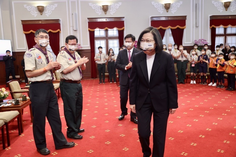 Bertemu Ketua GASC, Presiden Tsai: Biarkan Dunia Melihat Semangat Taiwan