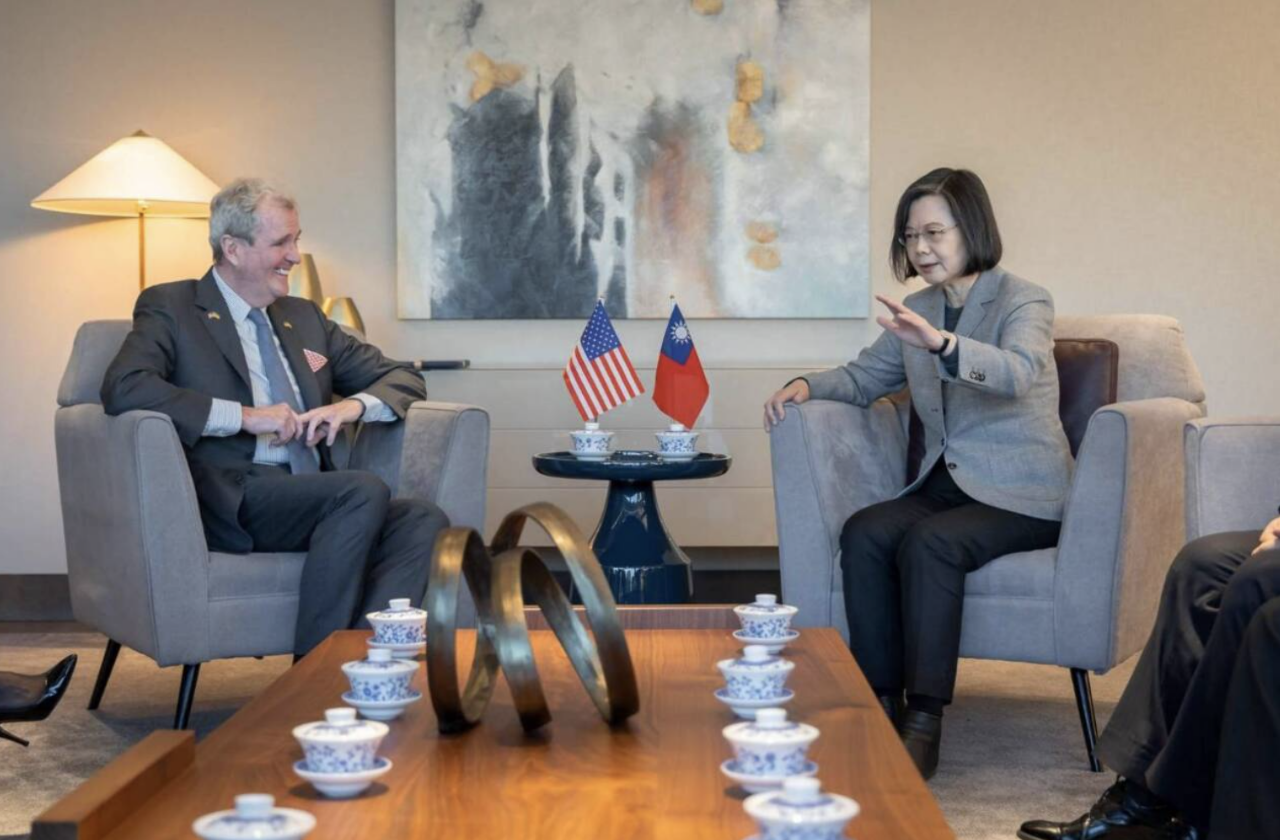 Jamuan Makan Di New York, Presiden Tsai Bertemu Dengan Gubernur New Jersey